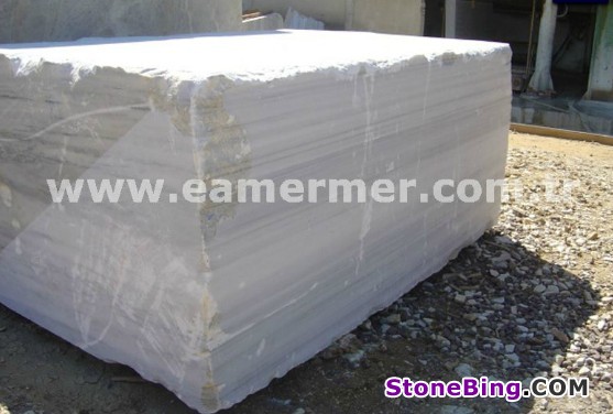 Marmara White Marble Block