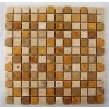 Multi Color Travertine Mosaic