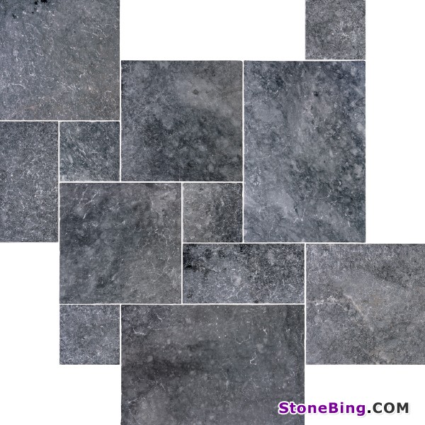 Blue Stone Marble Pattern