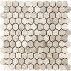 Piadin Beige Hexagon Mosaic