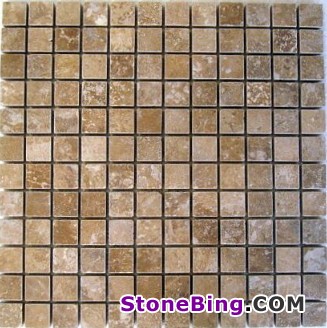 Noce Travertine Mosaic