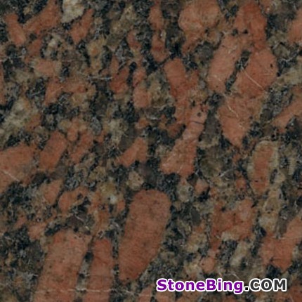 Red Aswan Dark Granite Tile