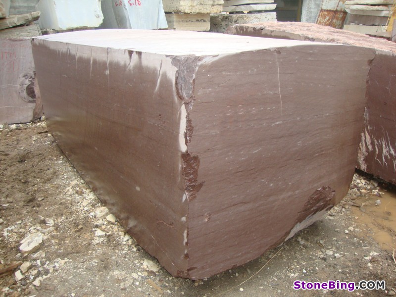 Bordeaux Laguna Marble Block