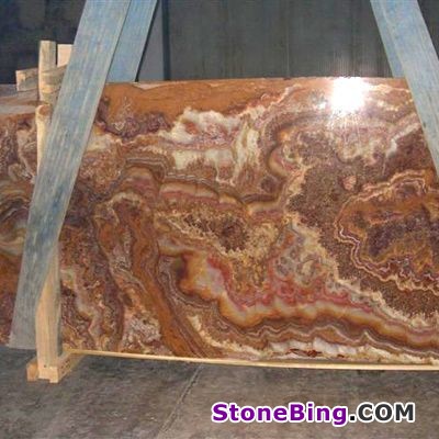 Multicolor Onyx Slab