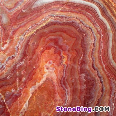 Tiger Pink Onyx Tile