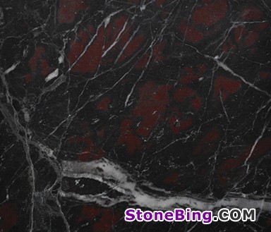 Teos Fire Marble Tile
