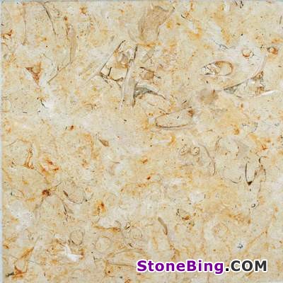 Pearly Yellow Marble Tile