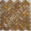 Yellow Travertine Mosaic