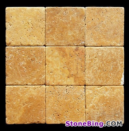 Yellow Travertine Paver