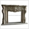 Natural Marble Fireplace