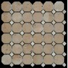 Travertine Octagons Mosaic