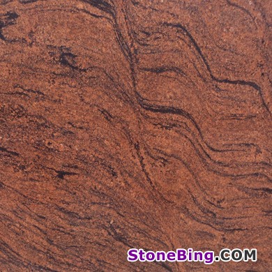 Red Multicolor Granite Tile