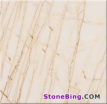 Golden Spider Marble Tile
