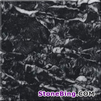 Levadia Black Marble Tile