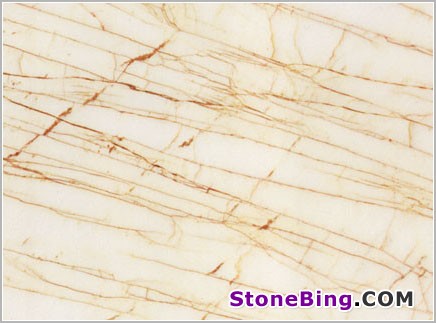 Golden Spider Marble Tile