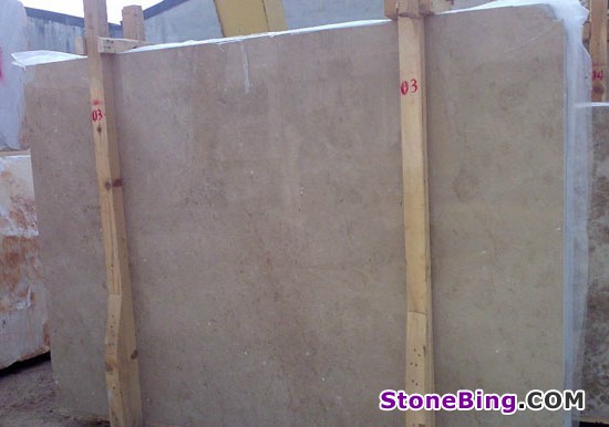 Dark Beige Marble Slab
