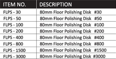 Premium Floor Polishing Disks for Stone