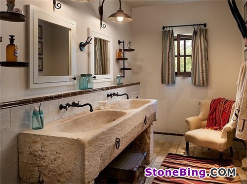 Bathroom Stone Sinks Design