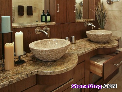 Bathroom Stone Sinks Design