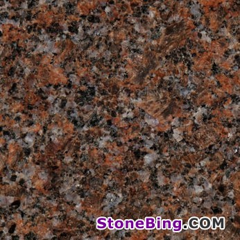 Dakota Mahogany Granite Tile