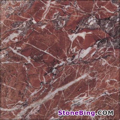 Eretria Red Marble Tile