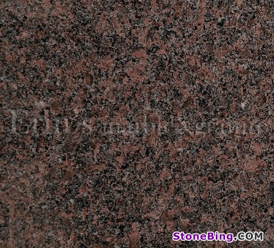 Dakota Mahogany Granite Tile