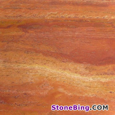 Persian Red Travertine Tile