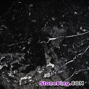 Marquinia Black Marble Tile