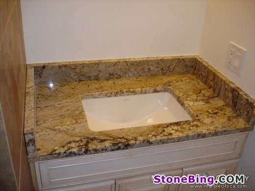 Siena Bordeaux Granite Vanity Top