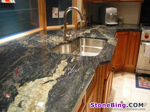 Blue Brazil Granite Countertop