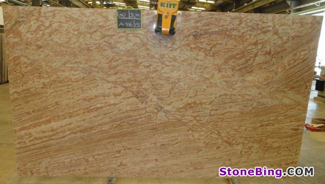 Golden Oak Granite Slab