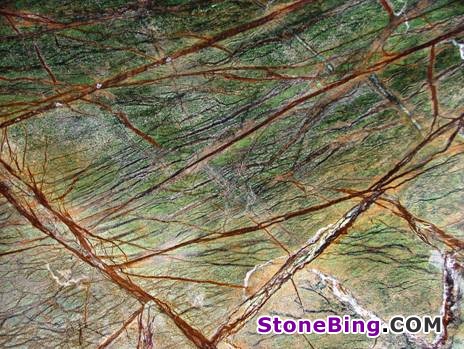 Forest Green Marble Tile