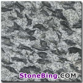 Silver Flower Granite Tile