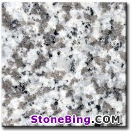 Big White Flower Granite Tile