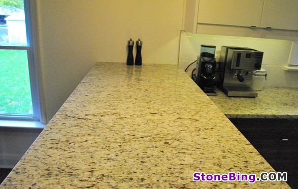 Giallo Ornamental Light Granite Countertop