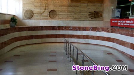 Rojo Alicante Marble Slab