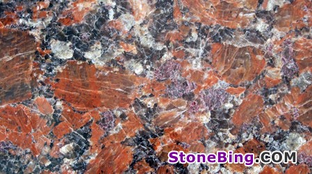 Rosso Santiago Granite Tile