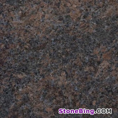 Dakota Mahogany Granite Tile