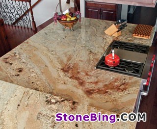 Niagra Gold Granite Countertop