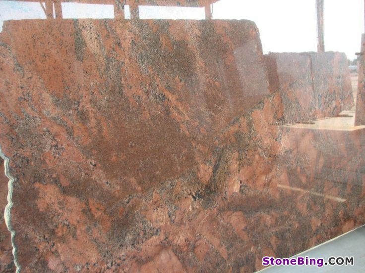 Summer Red Granite Slab