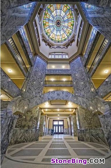 Pinnacle Awards: Houston’s Harris County Courthouse in Texas has been restored to its original marble glory