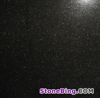 Black Galaxy Granite Slab