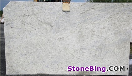 Kashmir White Granite Slab