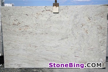 River White Granite Slab