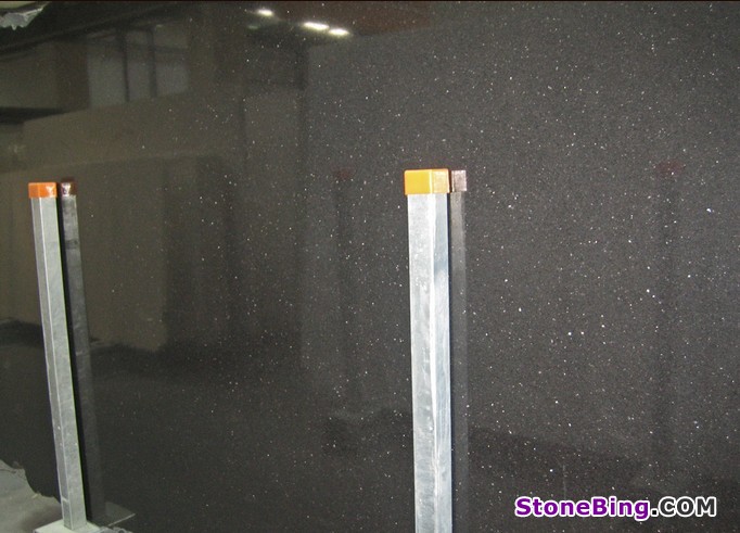 Nero Cosmos Granite Slab