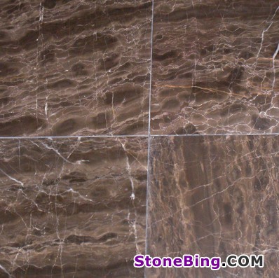Imperial Coffee Marble Tile
