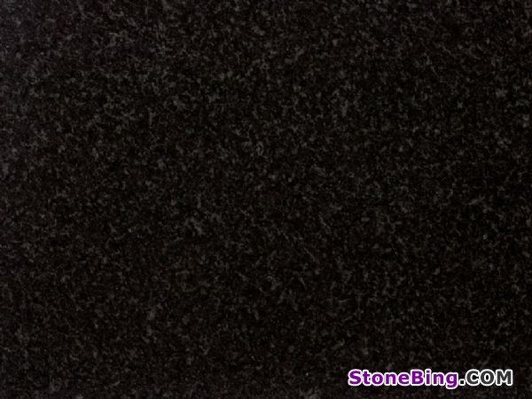 Indian Jet Black Granite Tile