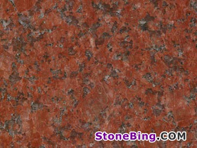 Ruby Red Granite Tile