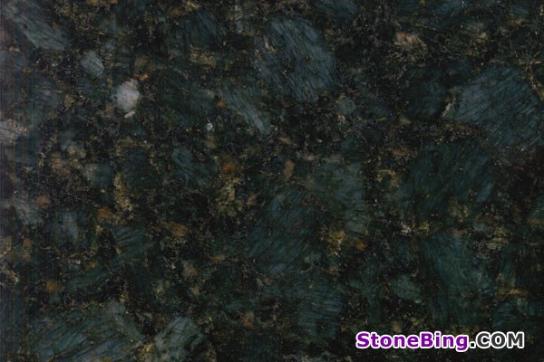 Peacock Green Granite Tile