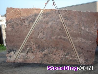 Juparano Bordeaux Granite Slab